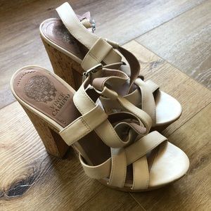 Vince Camuto Size 8 Platform Sandal
